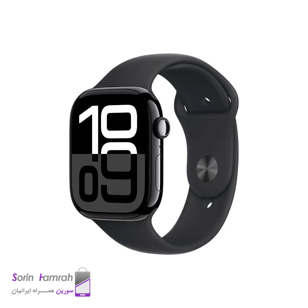 اپل واچ سری 10 مدل 42mm بدنه آلومینیوم با بند سیلیکونی